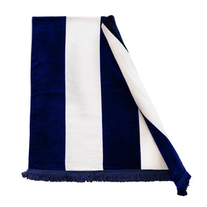 BURLEIGH NAVY - Large Beach Towel