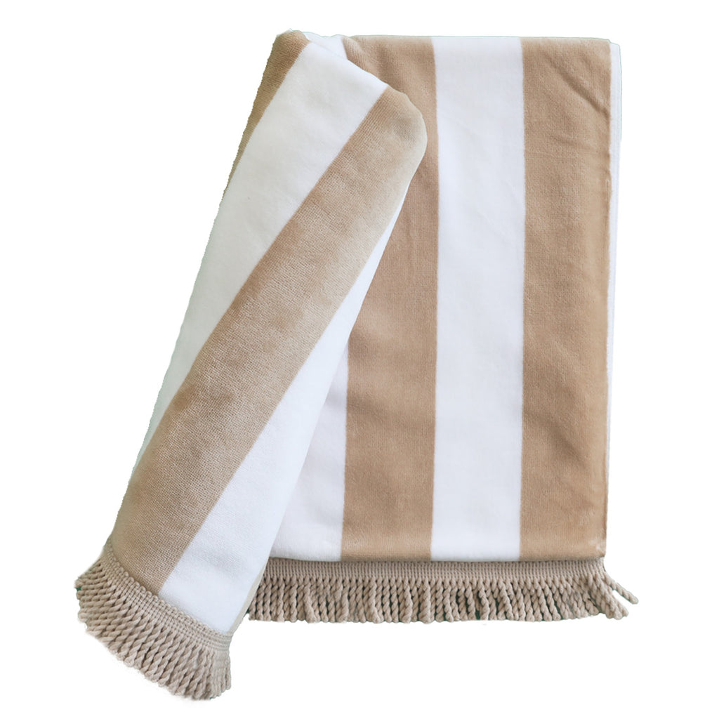 BURLEIGH NATURAL - Large Beach Towel