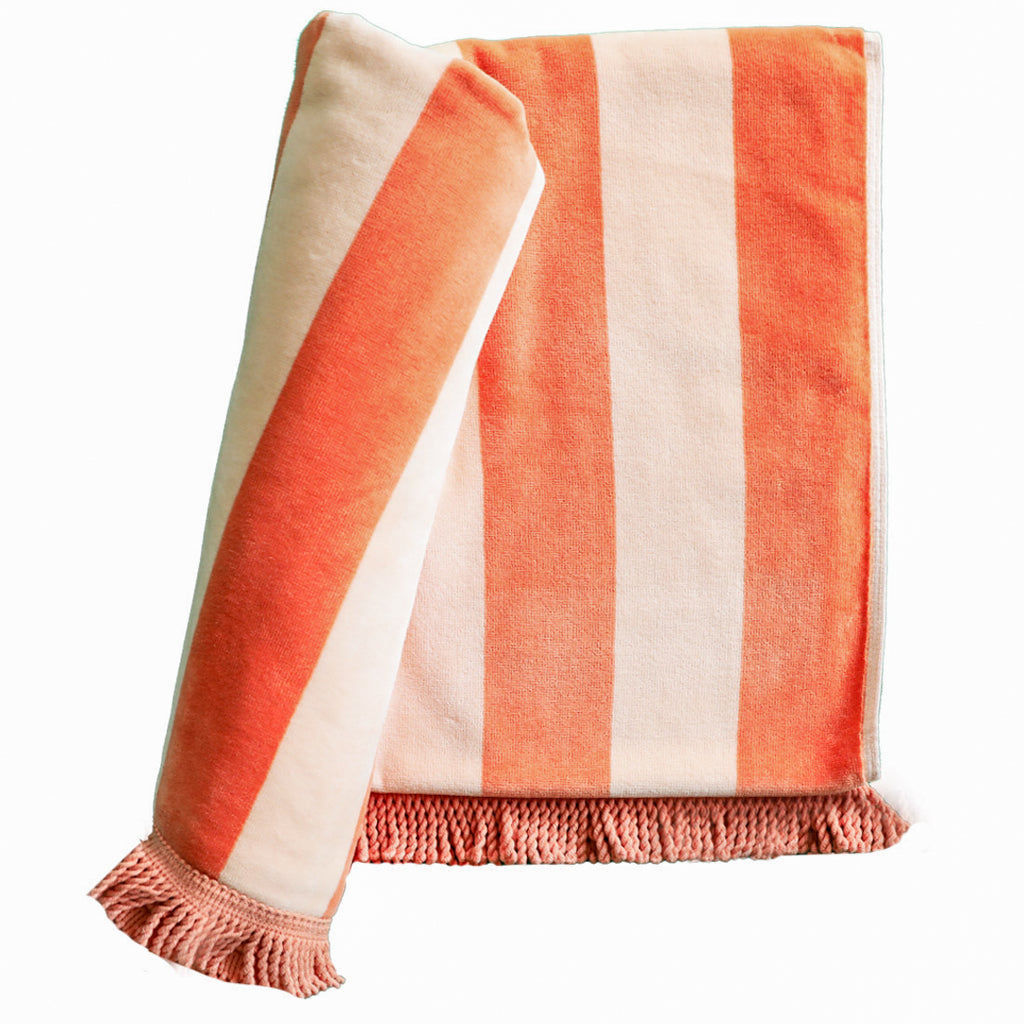 BURLEIGH BLUSH - Large Beach Towel